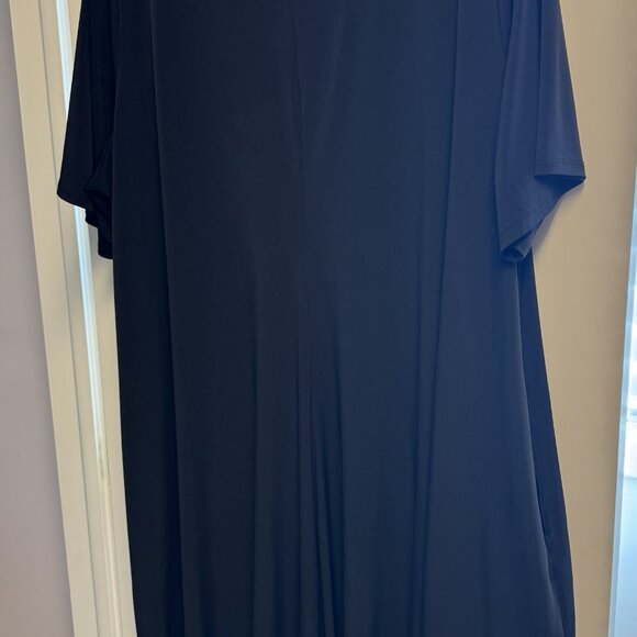 Catherine's Maxi Dress, black with short sleeves - Picture 4 of 4
